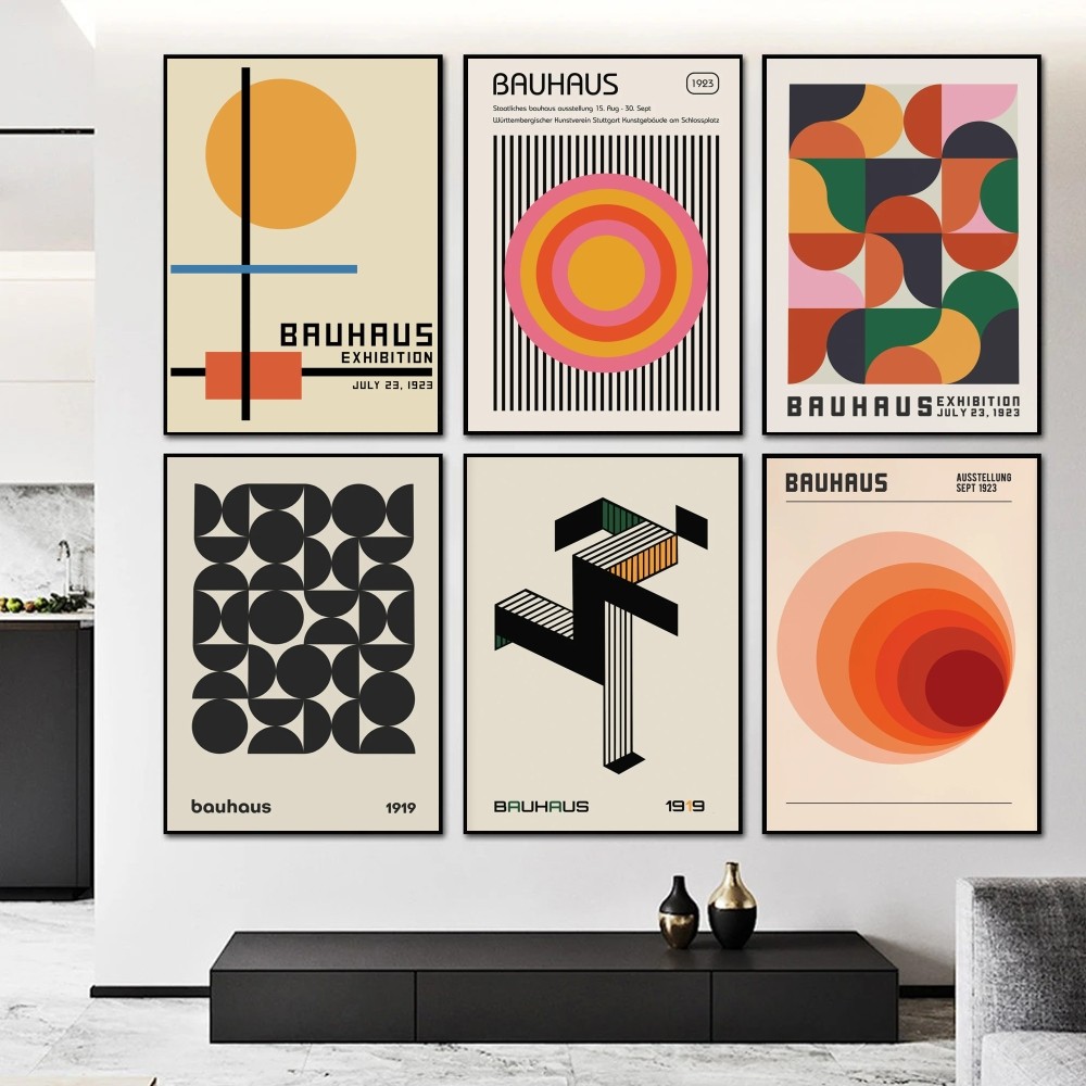 لوحة فنية مطبوعة على ورق بتصمي - مراجعة Photography Geometry وسعره